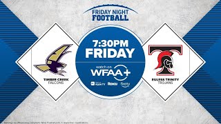 Friday Night Football Timber Creek and Euless Trinity face off in an openinground playoff battle [upl. by Reinaldo]