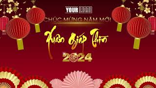 Background New Year  visual tết  background chúc mừng năm mới Background tết [upl. by Cohleen]