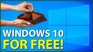 How to download and install Windows 10 FOR FREE 2021 [upl. by Ulla]