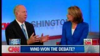 Gergen on CNN President Obama Surprised Romney Was Lying [upl. by Halland]