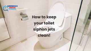 How to keep your toilet siphon jets clean [upl. by Raynah163]