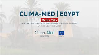 Radio interview with ClimaMeds coordinator in Egypt  Dr Ramadan Seddik [upl. by Cordula]