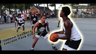 Star Player Jaquan Sanders Shows Out At Lincoln Park In NYC [upl. by Eseuqcaj473]