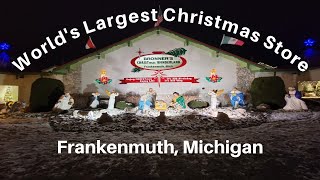 Christmas Store For Kids  christmas bronners frankenmuth michigan [upl. by Amisoc]