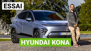 Essai Nouveau Hyundai Kona EV  à la hauteur de son aîné [upl. by Lemhaj]