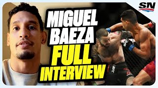 Miguel Baeza Finally Healthy And Hungrier Than Ever  UFC Fight Night Preview [upl. by Korman]