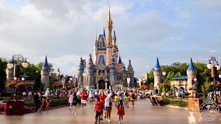 Magic Kingdom 2022 Evening Experience w 3 Rides in 4K  Walt Disney World Florida April 2022 [upl. by Miof Mela770]