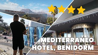 BEST FAMILY HOTEL IN BENIDORM Mediterraneo hotel Benidorm Alicante  Tour review room pools… [upl. by Windzer690]