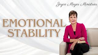 Emotional Stability Joyce Meyer Enjoying Everyday Life [upl. by Nazay]