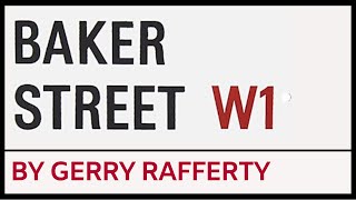 Baker Street  Learn It On Sax In 3 Mins Gerry Rafferty [upl. by Liartnod]