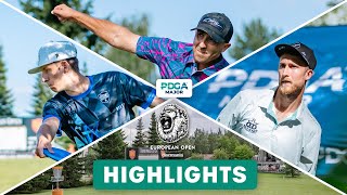 Final Round Highlights MPO  2024 European Open [upl. by Hindu]