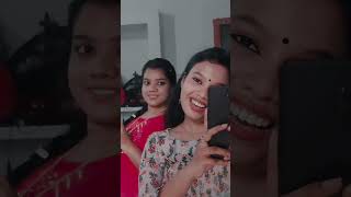 Njn kanavil kandoru snehithan 💙🤍💗 song malayalam sisters shorts [upl. by Pearlman]