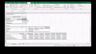 Sales Forecasting using Multiple Regression Part 1 of 2 [upl. by Pennie]