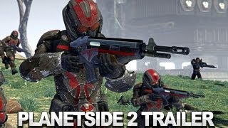 PlanetSide 2 Nexus Battle Island Official Video [upl. by Htaras]