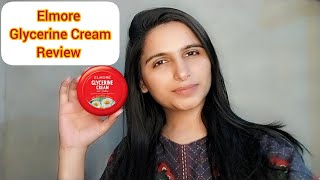 Elmore Beauty Glycerine Cream Review  Alternate of Vaseline Petroleum Jelly Faiza Kanwal [upl. by Erikson]