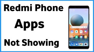 Redmi App Not Showing  App Not Showing In Home Screen Redmi [upl. by Sosanna]