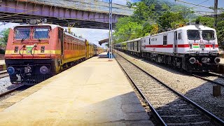 5 Iconic Indian Trains Seshadri Express Chennai Double Decker MysoreKochuveli amp Humsafar Express [upl. by Danziger]