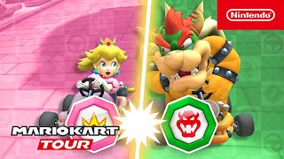 Mario Kart Tour  Peach vs Bowser Tour [upl. by Eshelman323]