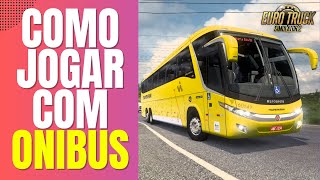 Como Jogar Com Ônibus no Euro Truck Simulator 2 Pegar Passageiros Mod Bus ets2 [upl. by Gilder]