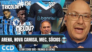 TimeLine Tricolor 136 Novidades da Arena nova camisa do Grêmio Gabriel Mec e Chelsea treino [upl. by Arney616]