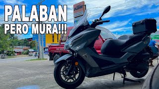 Unang Sulyap ng KYMCO XTOWN 300i Touring  First Look Impression and Most AFFORDABLE MAXISCOOT [upl. by Kalvn]