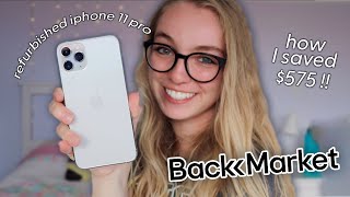 BackMarket refurbished iPhone 11 Pro Review  Did I get scammed [upl. by Jenei]