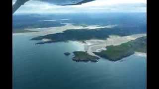 Cessna Flight from Donegal airport to Eglinton [upl. by Prud923]