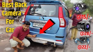 Best Reverse Camera Aftermarket सभी Cars के लिए  Installed Parking Camera in Wagonr 2019 ZXI [upl. by Reilamag]