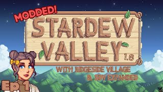 Modded Stardew Valley 16  Ep 1 [upl. by Luapsemaj]