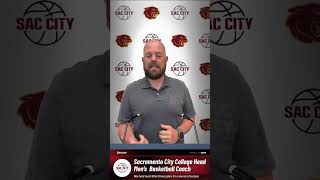 Sac City head mens basketball coach Brian Chavez PRESSR press conference [upl. by Elagibba]