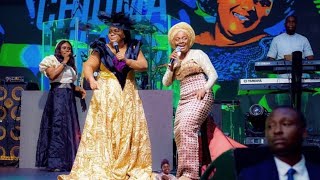 CHIOMA JESUS FT ADEYINKA ALASEYORI AT ONISEGUN NLA CONCERT [upl. by Auod]