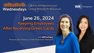 Employee Retention PostGreen Card  RapidFire Wednesdays  06262024 LinkedIn Live 016 [upl. by Selrahcnhoj]