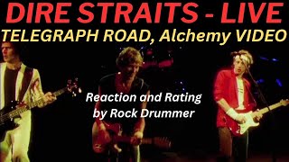 Telegraph Road ALCHEMY  Rock Drummers Reaction and Rating [upl. by Anaihs221]