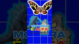 MOTHRA É ALFA godzilla kong godzillaxkongthenewempire shorts [upl. by Tunnell860]