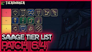 Final Fantasy XIV Savage Tier List Patch 64 [upl. by Saxela]