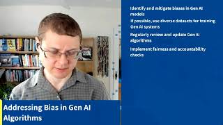 Clip from virtual training Dr Gleb on how to address risks amp ensure compliance in Gen AI adoption [upl. by Samalla]