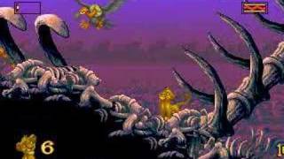 The Lion King PCDOS game Pt 3 [upl. by Leveridge160]