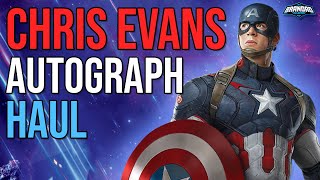 CHRIS EVANS Autograph Haul [upl. by Lehcor]