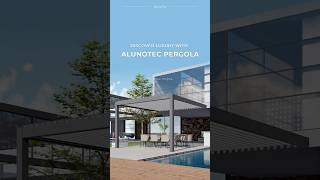 DISCOVER LUXURY WITH ALUNOTEC PERGOLA ✨ alunotec pergola home buildyourpergola automobile [upl. by Greg]