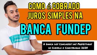 JUROS SIMPLES  FUNDEP [upl. by Veronike854]