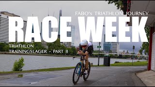 RACE WEEK  TRIATHLON TRAININGSLAGER 4K  ROAD 2 IRONMAN 703 ERKNER [upl. by Rosabel]