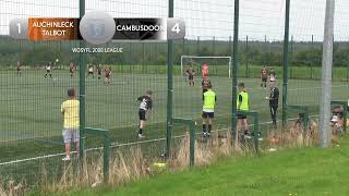 Auchinleck Talbot U17s 26 Cambusdoon U17s  WOSYFL 2008s League  Sunday 8th September [upl. by Suhcnip]