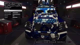 Insurgent Pickup Custom Aufrüsten und Tuning in GTA Online [upl. by Andeee]