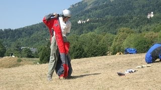 N° 138  atterrissage parapente lumbin [upl. by Tybald]