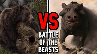 ShortFaced Bear vs Daeodon  Closer Than You Think [upl. by Holmen900]