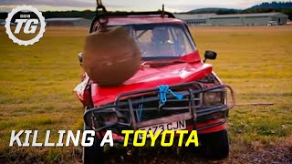 Killing a Toyota Part 1  Top Gear  BBC [upl. by Acissaj]