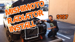 MISHIMOTO Radiator INSTALL 20102014 Mustang [upl. by Trebleda]