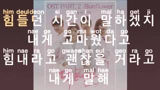 KARAOKE Younha  Sunflower Doctors OST [upl. by Godliman241]