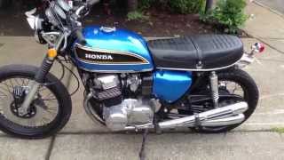 1974 cb750 brat style [upl. by Martha684]