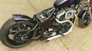 Black Rose Buell Softail Custom Bike  Sophie Lancaster Tribute [upl. by Lebam682]